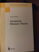 Geometric Measure Theory
