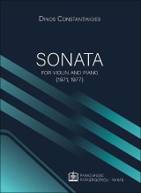 Sonata: For Violin and Piano - New edition (1977) based on 1st edition (1971)