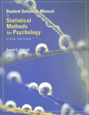 S. S. M. Statistical Methods for Psychology