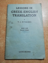 Lessons in Greek - English translation book 1