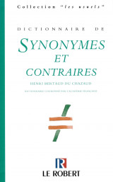 Dictionnaire des synonymes et contraires