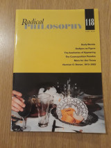 Radical philosophy, issue 118 (March/April 2003)