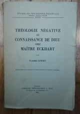 Theologie negative et connaissance de dieu chez Maitre Eckhart