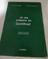 Je ma prepare au Certificat