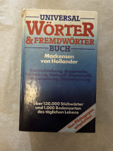 Universal Wörter und Fremdwörterbuch
