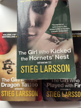 Millennium Series(The girl with the dragon tattoo, The girl who played with fire, The girl who kicked the hornets’ nest)