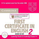 Cambridge First Certificate in English 2 for updated exam Audio CDs (2)