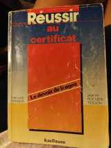 Reussir au certificat Levdevoir de langue