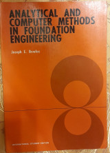 Analytical and Computer Methods in Foundation Engineering