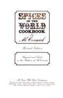 Spices of the World Cookbook by McCormick