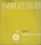 Κατάλογος Γραμματοσήμων Yvert et Tellier 1973 τόμος 2 Ευρώπη