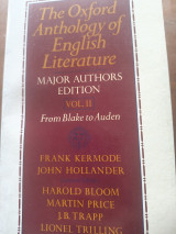 The Oxford Anthology of English Literature
