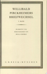 Willibald Pirckheimers Briefwechsel