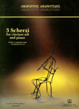 3 Scherzi: for clarinet sib and piano