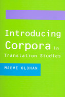 Introducing Corpora in Translation Studies