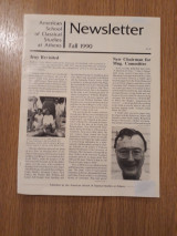 American School of Classical Studies at Athens Newsletter, no. 26 (Fall 1990)