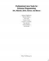 Professional Java Tools for Extreme Programming