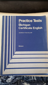 Practice Tests for Michigan Certificate English