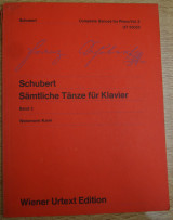 Schubert Sämtliche Tänze für Klavier – Band 2- Urtext Edition