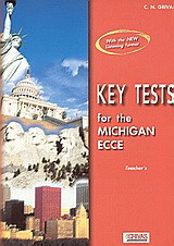 Key Tests for the Michigan ECCE: Teacher's