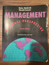 Management a global perspective