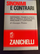 Sinonimi e contrari edizione minore