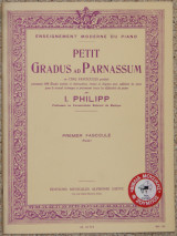 Petit Gradus ad Parnassum Premier Fascicule I.Philipp