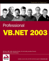 Professional vb.net 2003 3rd Edition