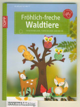 Frohlich-freche Waldtiere : Fensterbilder, Turschilder und Mehr