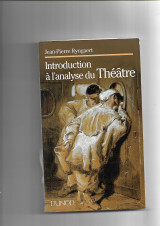 Introduction à l'analyse du théâtre.