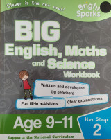 BIG English, Maths and Science workbook/Bright Sparks Key Stage 2 age 9-11
