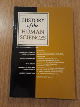 History of the Human Sciences, vol. 14,1