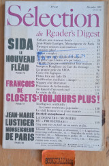 Selection du Reader's Digest Decemder 1983 Sida le nouveau fleau. Jean Marie Lustiger monseigneur de Paris