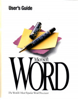 Microsoft Word Ver. 6.0 - 1993