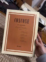Concone 50 lezioni
