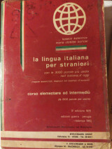La lingua italiana per stranieri