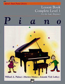 Alfred's Basic Piano Library Lesson Book Complete, Bk 1