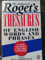 Roget's Thesaurus of English Words and Phrases