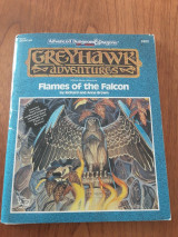 Advanced Dungeons & Dragons Greyhawk Flames of the Falcon