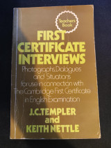 First certificate interviews teacher's book