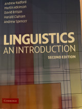 Linguistics an Introduction