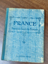 France, Deuxième Année de Français, méthode directe de français avec notation phonétique
