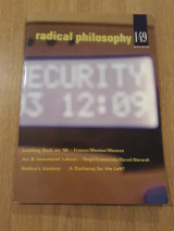 Radical Philosophy, issue 149 (May / June 2008)