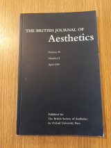 The British Journal of Aesthetics, vol. 39,2 (April 1999)