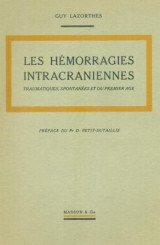 Les hémorragies intracrâniennes