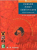 Fowler First Certificate