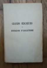 Grands seigneurs et bourgeois ď Anglaiterre