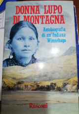 Donna lupo di montagna