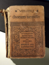 Webster's Condensed Dictionnary 11th edition