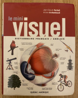 Le mini visuel Dictionnaire français anglais